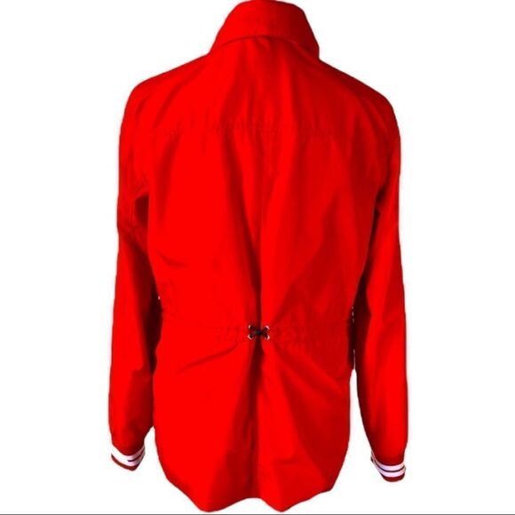 Tommy Hilfiger Rolled Up Hoodie Rain Jacket SMALL - Picture 5 of 16